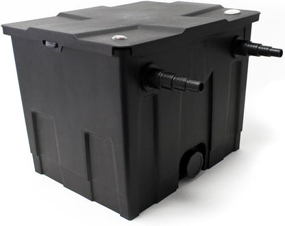 Filterset bio-vijverfilter 12.000l, UVC-vijverzuiveraar 36W, pomp 80W en slang 25m