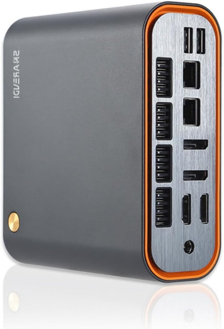 HISTTON Mini PC, Intel 12th Gen CPU Core 1215U up to 4.40GHz, 16GB DDR5, 512GB M.2 SSD, 8K Four Display, Mini Desktop PC, WiFi6 BT5 Work/Home/Business Micro PC (Intel 1215U) - QUORE