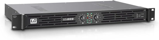 LD Systems XS 400; PA klasse D versterker 2 x 200 W 4 ohm maat