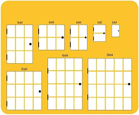Bi-Office Enclore Extra Magnetische Vitrinekast, Geanodiseerd Aluminium Omlijsting, Verticaal 9xA4