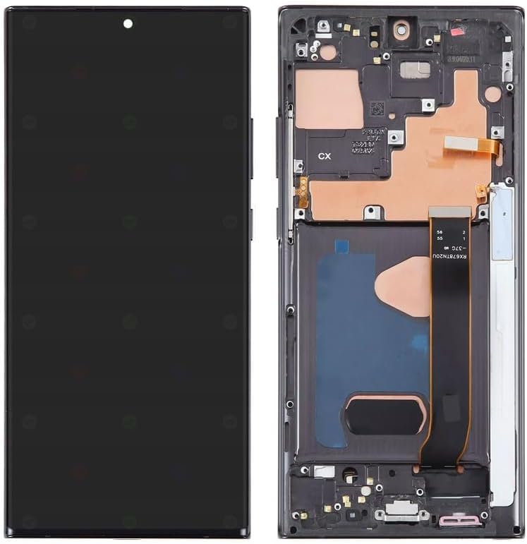 It'Go OLED-display voor Samsung Note 20 Ultra N985 met vingerafdruk LCD-scherm, vervanging touchscreen met gereedschap, zwart met frame, hoge kwaliteit