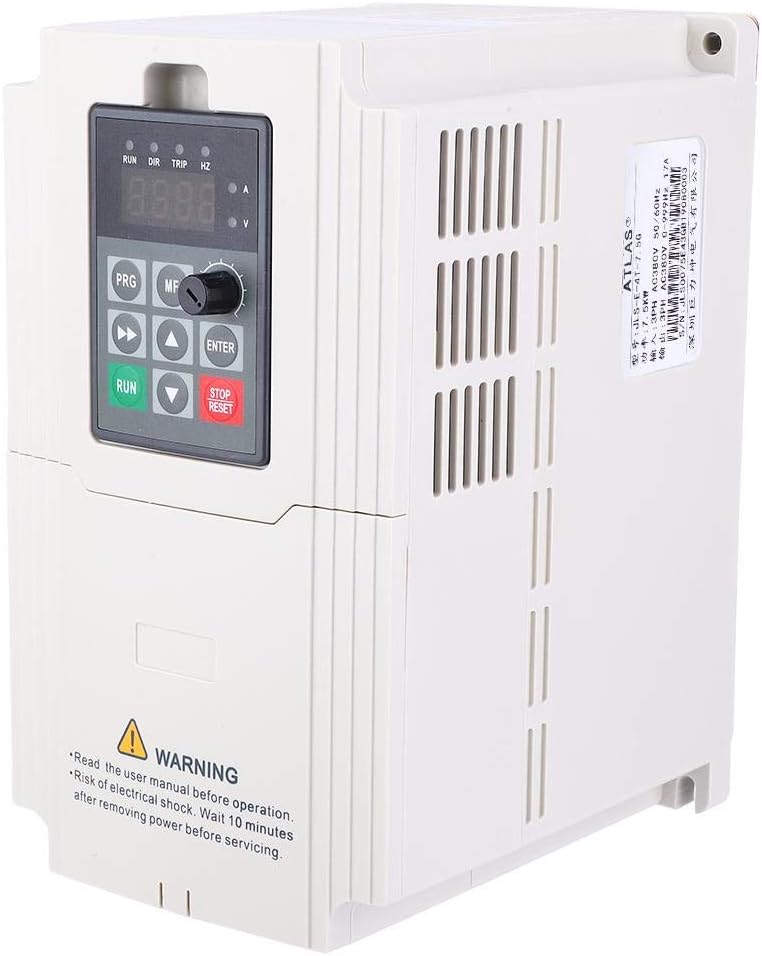 380V Frequentieregelaar, Driefasige 380V Invoer en Uitvoer VFD-omvormer Frequentieomvormer(7,5 kW)