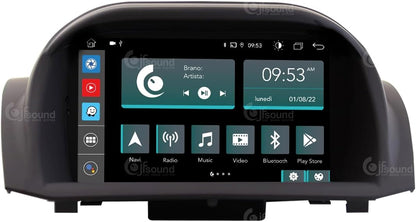 Autoradio Ford Fiesta – Inbouwradio – Navigatiesysteem – Multimedia Speler – Auto Stereo – 7 Inch Touchscreen – 8-Core Processor – Apple CarPlay & Android Auto
