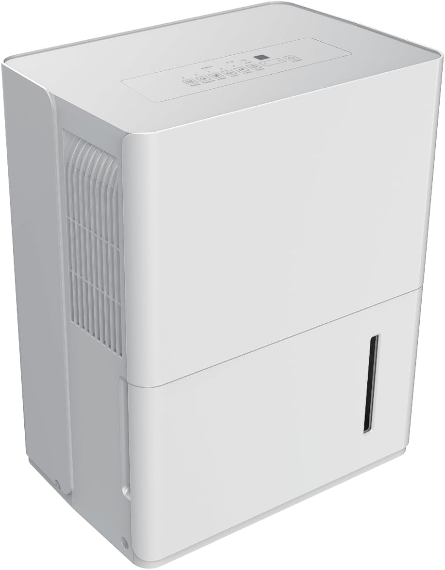 Luchtontvochtiger – Vochtvreter – Ontvochtiger – Luchtontvochtigingsapparaat – Air Dehumidifier – 30 L Per Dag – Voor Ruimtes Tot 180 m³ - QUORE