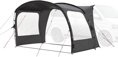 qeedo Motorluifel Bus - Stevige luifel met UV-bescherming (UV80) & donkere coating - Past op bus, bestelbus en camper, Diverse montagemogelijkheden, Bevestiging met 5 en 7 mm dubbele bies
