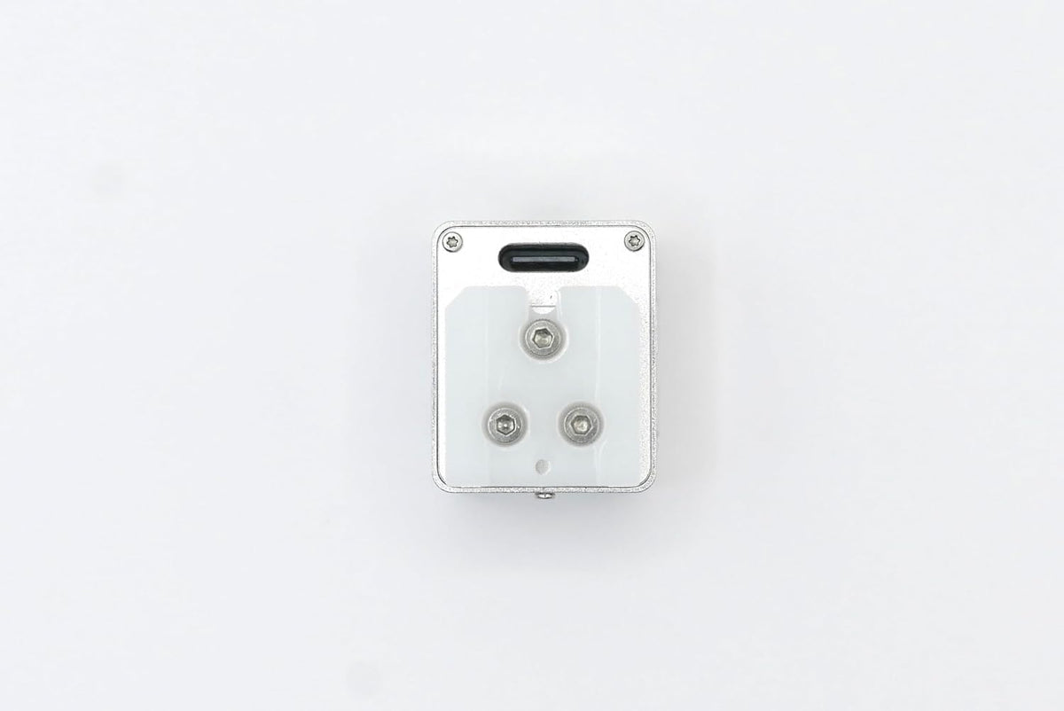 KEKS by antonKunze KM-Q OLED digitale belichtingsmeter zilver - OLED-display op achterkant
