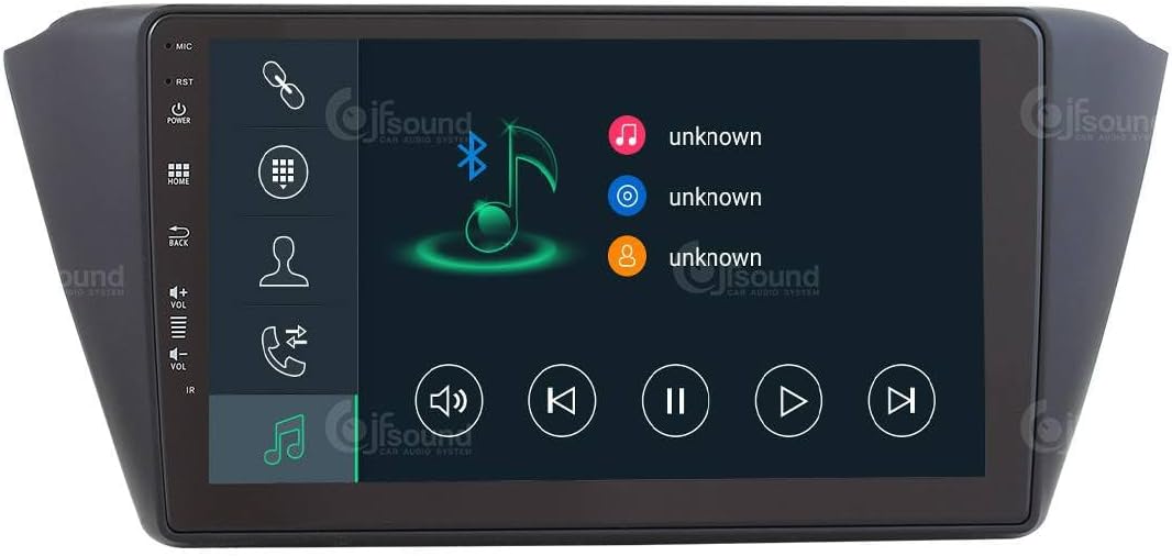 Autoradio Skoda Fabia – Multimedia Systeem – Navigatie – Bluetooth Radio – Touchscreen – 9 Inch – 8-Core Processor – CarPlay & Android Auto