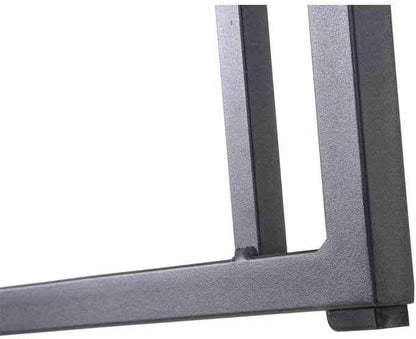 Siena Garden Ramo bijzettafel 33,5 x 40 x 50 cm frame en tafelblad aluminium mat-antraciet