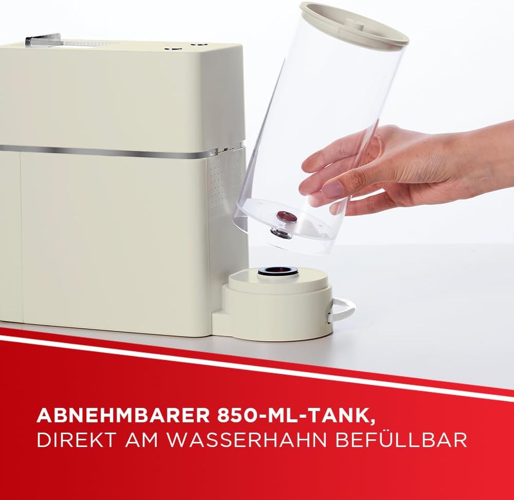 Polti Coffea S15C Espressomachine, compatibel met E.S.E-pads, 44 mm, tank 0,85 l, pompdruk 19 bar, crèmekleurig