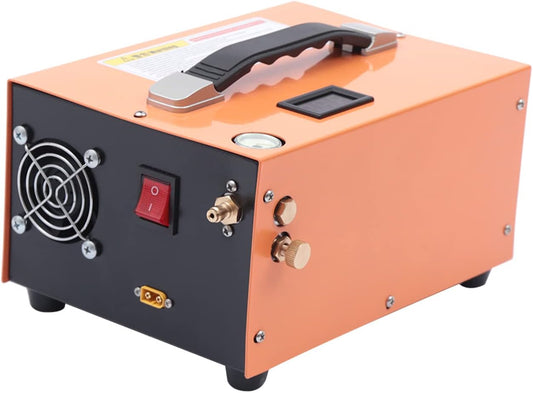 PCP Luchtcompressor, elektrische PCP-compressor, 300 W, hogedruk luchtcompressor, 12 V DC, mobiele multifunctionele compressor, 30 Mpa/300 bar/4500 PSI luchtcompressor, 220 V