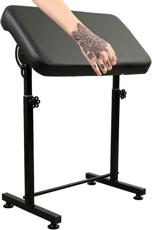 Arm- en handhouder voor tatoeages met groot paneel – optimaal comfort, maximale stabiliteit voor professionele tattoo-artiesten