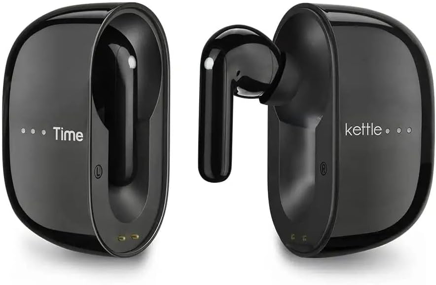 Timekettle M3 vertalingsapparaat, tweeweg vertaler-oordopjes met app voor 40 talen en 93 dialecten, online & offline spraakvertalers voor expats op reis, compatibel met iOS en Android