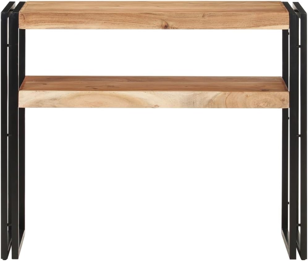 vidaXL Wall table 90x30x75 cm solid acacia wood