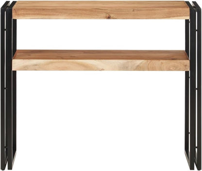 vidaXL Wall table 90x30x75 cm solid acacia wood