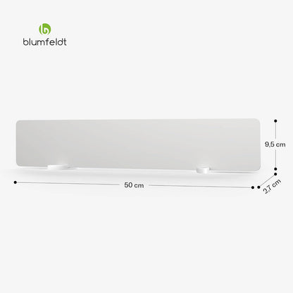 Blumfeldt Drywave Infraroodstraler voor Wandmontage - 50 W, Set Van 3, IP24, Keramisch Lichaam, Sneldrogend & Standaard, Wandmontage Of Vrijstaand, Voor Binnen, Wit