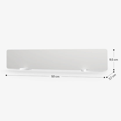 Blumfeldt Wand Infrarood Radiator 50 W - Set van 2, Sneldrogend & Gelijkmatig, IP24, Keramisch Lichaam, Wandmontage of Vrijstaand, Voor Binnen, Wit