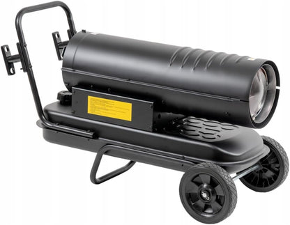 Olieverwarmingstoestel – Oliekachel – Dieselverwarmer – Werkplaatsverwarmer – Mobiele Heater – 20 kW Vermogen – Geïntegreerde Thermostaat en Wielen
