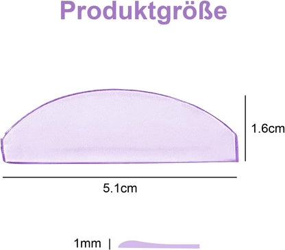 Wimperlifting Pads – Lash Lift Pads – Wimperlift Pads – Onderoogpads – Oogklep – 4 Stuks, Roze – Ultradun & Zelfklevend Zonder Lijm – Zachte Siliconen, Herbruikbaar