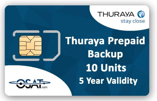 Thuraya satelliettelefoon back-up-SIM met 10 eenheden