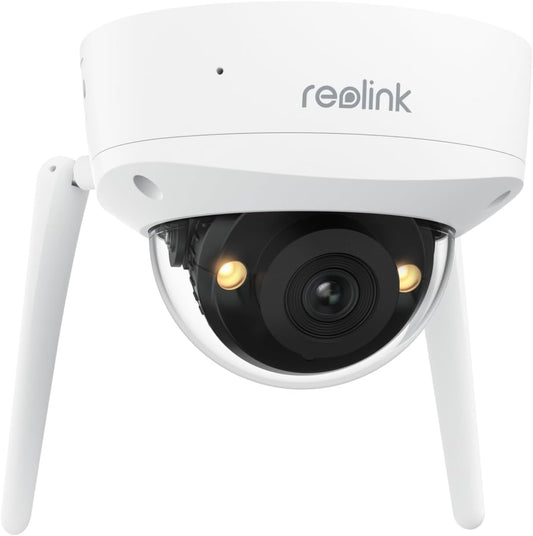 4K Beveiligingscamera – Wifi Camera – Buitencamera – Surveillance Camera – Bewakingscamera – IK10 Vandaalbestendig – Kleurennachtzicht met 3000K Warm LED