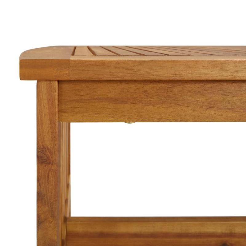 3-delige Loungeset – Tuinmeubel – Loungeset Hout – Buitenmeubel – Balkonset – Acaciahout – Weerbestendig – Compact Design
