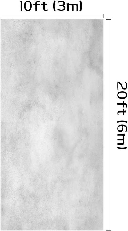 Kate Professionele Studio Achtergronden Voor Fotografie Rokerig Grijs Grote Maat 3x6m/10x20ft Lichtgrijs Fotografische Achtergrond Zachte & Warme Portret Foto Booth Props Tijdschrift inklapbare