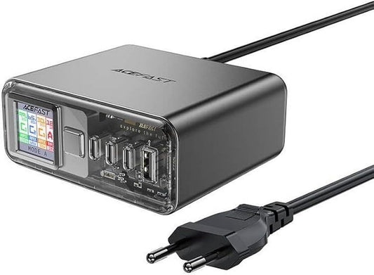 Acefast Desktop Power Station Z4 GaN PD218W (zwart)