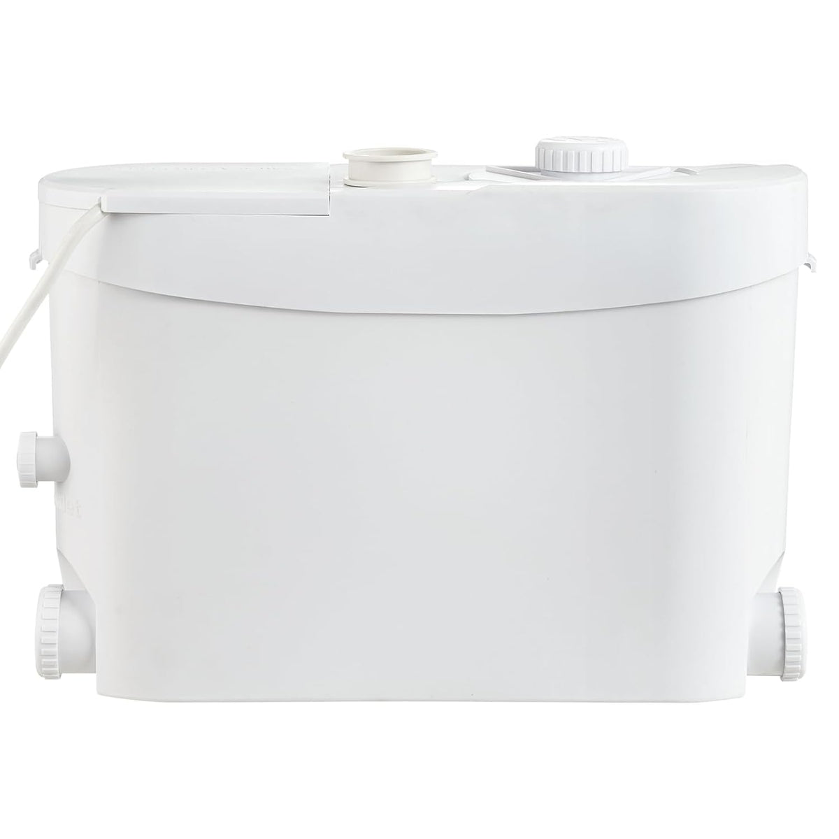 Afvalwater-Hefsysteem Met 3 Waterinlaten – Hakselpomp – Afvalwaterpomp – Rioolpomp – Toiletpomp – 700 W Koperen Motor – 9600 L/U Debiet En 10 M Opvoerhoogte