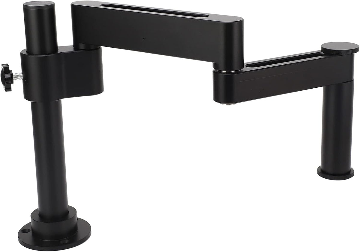 Universele draaibare microscooparm hoek verstelbare telescopen microscoopstand camerahouder bureau stand telescopische opvouwbare microscoop zwenkarm