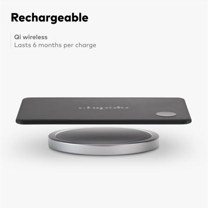Chipolo LOOP - Oplaadbare Bluetooth tracking tag item locator voor sleutels & tassen, Apple Zoek mijn - compatibel of Google Vind plek, Laat telefoon rinkelen (2x LOOP + 1x CARD)