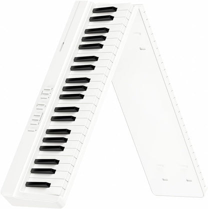 Digitale Piano – Keyboard – Pianotoetsenbord – E-Piano – Elektrische Piano – Wit – 88 Toetsen En Halfgewogen Toetsen – Bluetooth En Opnamefunctie