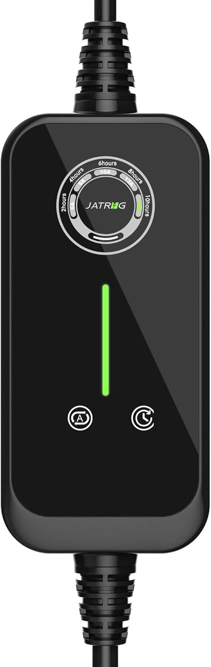 EV Lader – Elektrische Oplader – Type 2 Kabel – Draagbare Laadkabel – Oplaadstation – 12 Meter Kabel – IP66 Waterdicht – Variabele Stroom 8A-16A