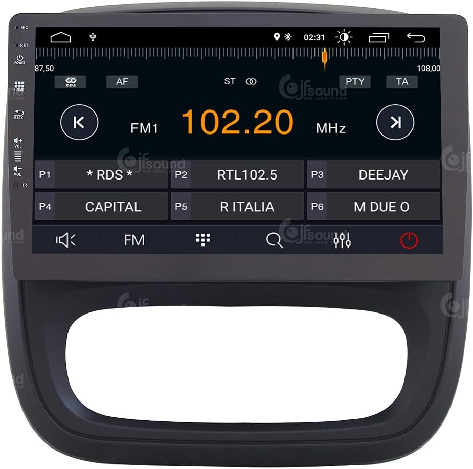 Autoradio Fiat Talento – Auto Stereo – Multimedia Systeem – Navigatie Systeem – Inbouw Radio – 10 Inch Touchscreen – Bluetooth & WiFi Connectivity