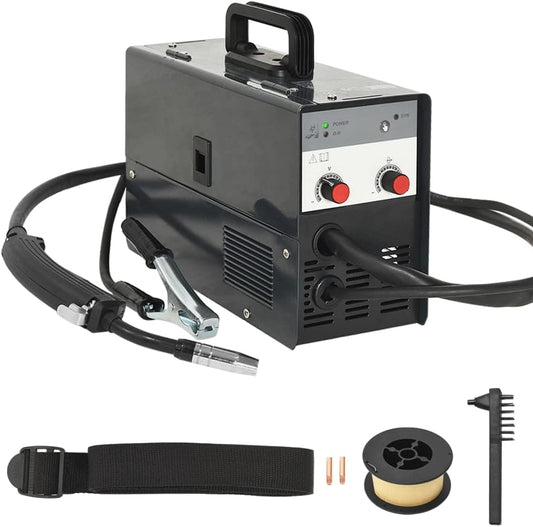 MIG Lasmachine – Gasloos Lasmachine – Draagbare Lasser – Lastechniek Apparaat – Flux Core Welder – Synergische Functie – Lichtgewicht & Compact