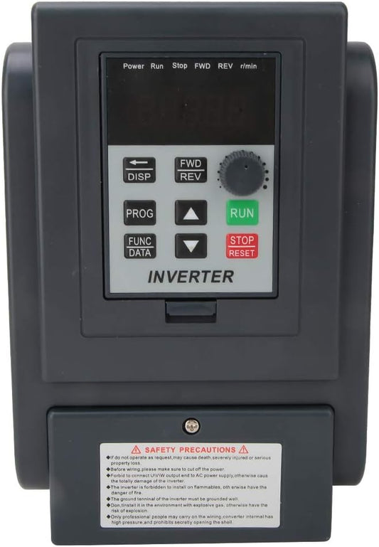AT4-2200X Universele eenfasige ingang Driefasige uitgang Frequentiedimmer Motoromvormer 2.2kW V/F Gesloten lusbesturing PWM