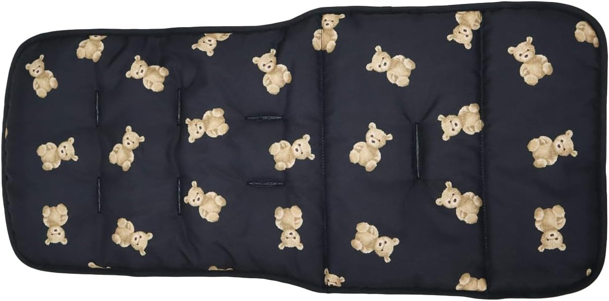 Roma Prams Kinderwagen Ster, Teddy Zwart