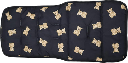 Roma Prams Kinderwagen Ster, Teddy Zwart