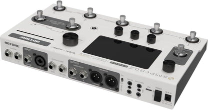 HOTONE Multi-Effecten Pedaal Processor Touchscreen Gitaar Bass Amp Modellering IR Kasten Simulatie Dual Effect Kettingen met FX Loop MIDI I/O Stereo OTG USB Audio Interface Ampero II Stage