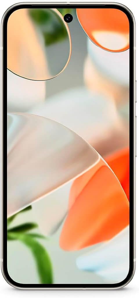 Google Pixel 9 - ontgrendeld Android-smartphone met Gemini, geavanceerde camera, 24-uurs batterij en 6,3-inch Actua-scherm - porselein, 256 GB