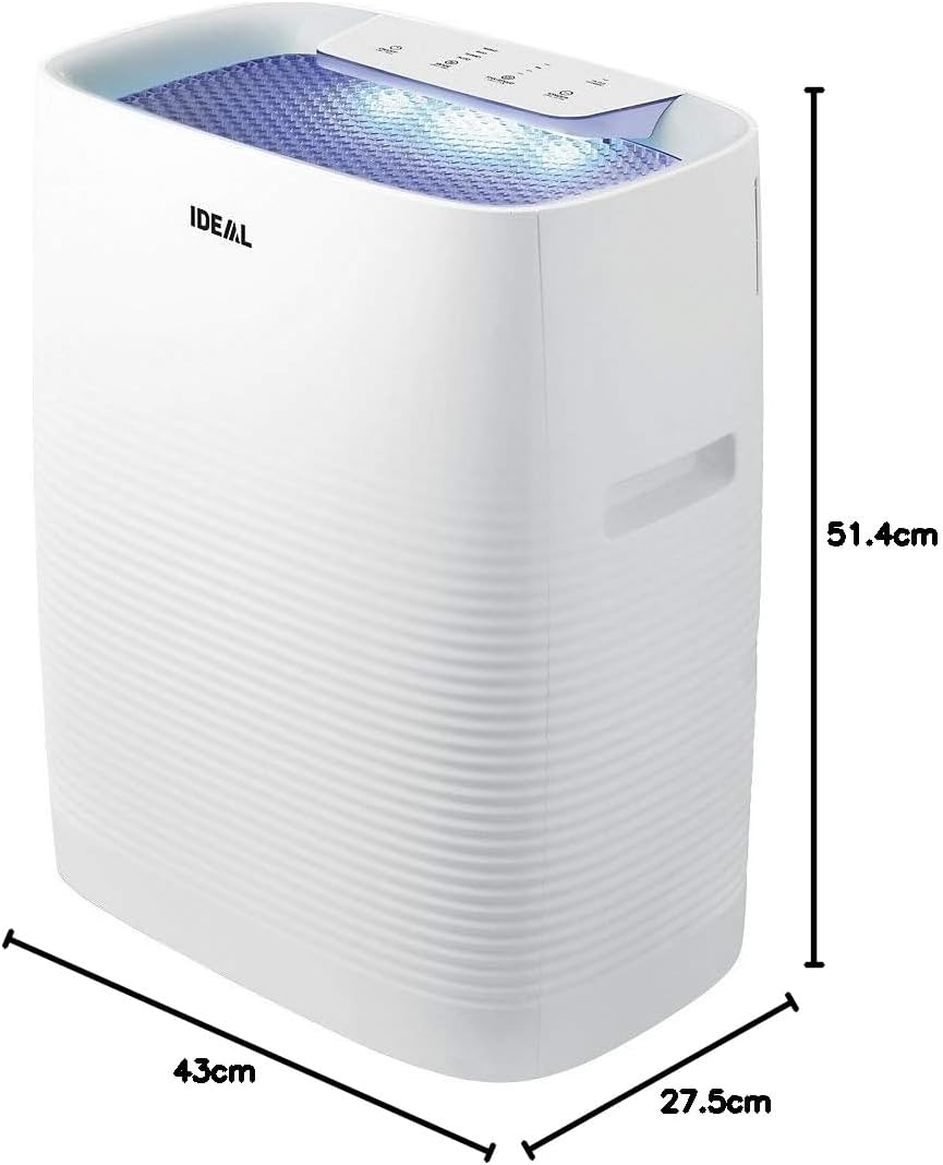 Luchtreiniger – Luchtzuiveraar – Luchtfilter – Air Purifier – Luchtreinigingsapparaat – Voor 25-45 m² – HEPA-Filter Met Geurfilter – CADR 330 m³/h