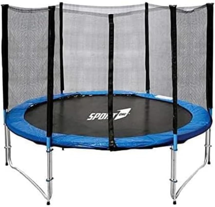 Sport1 springmat diameter 183 cm/beschermnet hoogte 160 cm met ritssluiting ingang/waterdicht UV-bestendig/structuur van verzinkt staal/eenvoudige montage/Made in USA