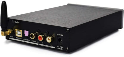 DAC – Hoofdtelefoonversterker – Koptelefoonversterker – Digitaal-naar-analoog Converter – Voorversterker – Bluetooth 5.0 met aptX – 4 Digitale Ingangen