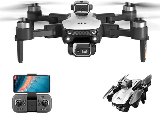 LUXWALLET Libra Spectra – 2025 Editie - Drone Met Laser Obstakel Ontwijking - Dual-camera Systeem – Optische Vlieg Positionering – Stijgen En Landen Met Een Knop – Headless Modus