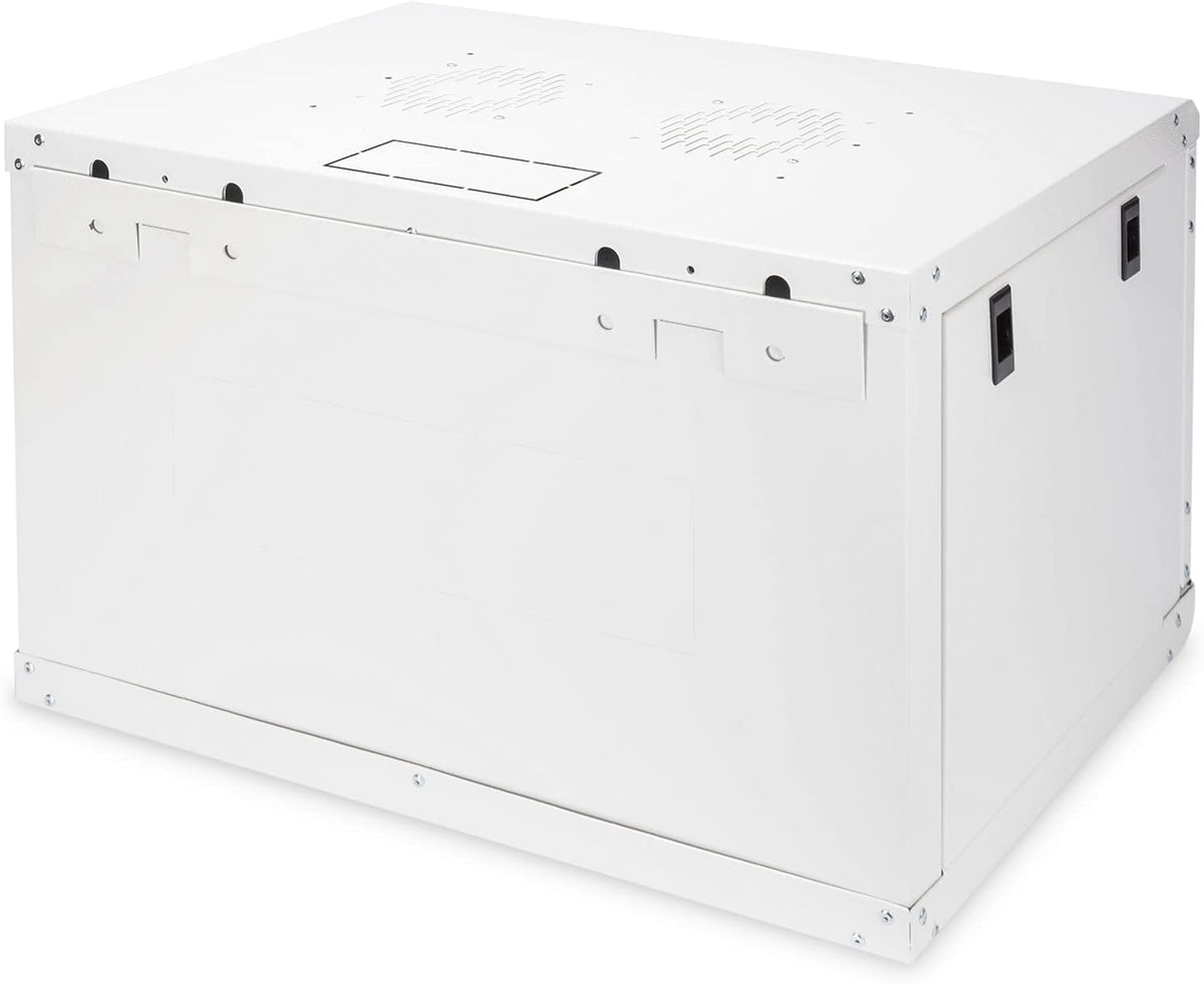 Netwerkkast – 19 Inch Rack – Serverkast – Patchkast – Server Rack – 7U Wandmontage, 450 Mm Diepte – Draagvermogen Tot 60 Kg