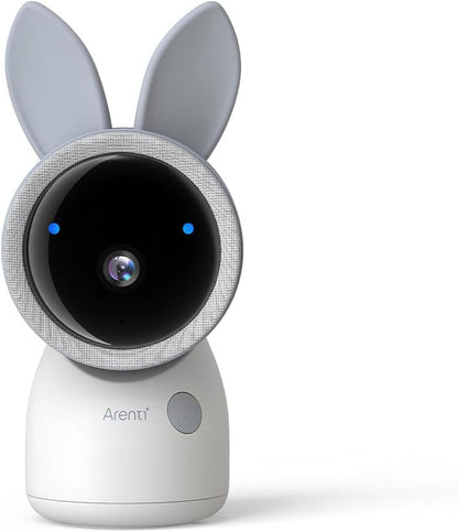 ARENTI AINanny A4 Kit Plus 4 MP video-babyfoon met 12,7 cm (5 inch) LCD-scherm, zwenk- en kantelfunctie met automatische tracking
