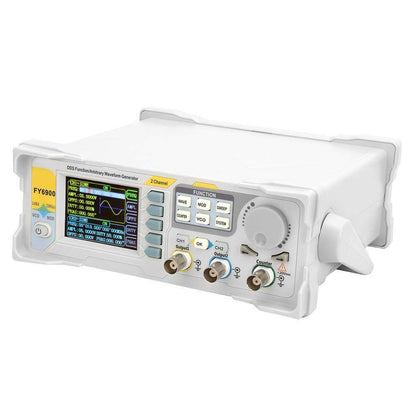 Digitale signaalgenerator, FY6900 sinus 0-30 MHz 2,4 inch TFT-scherm DDS-functie Golfvormpulsbrongeneratoren Frequentiemeter 250 MSa/s VCO-burst AM/PM/FM/ASK/FSK/PSK-modulatie (EU)