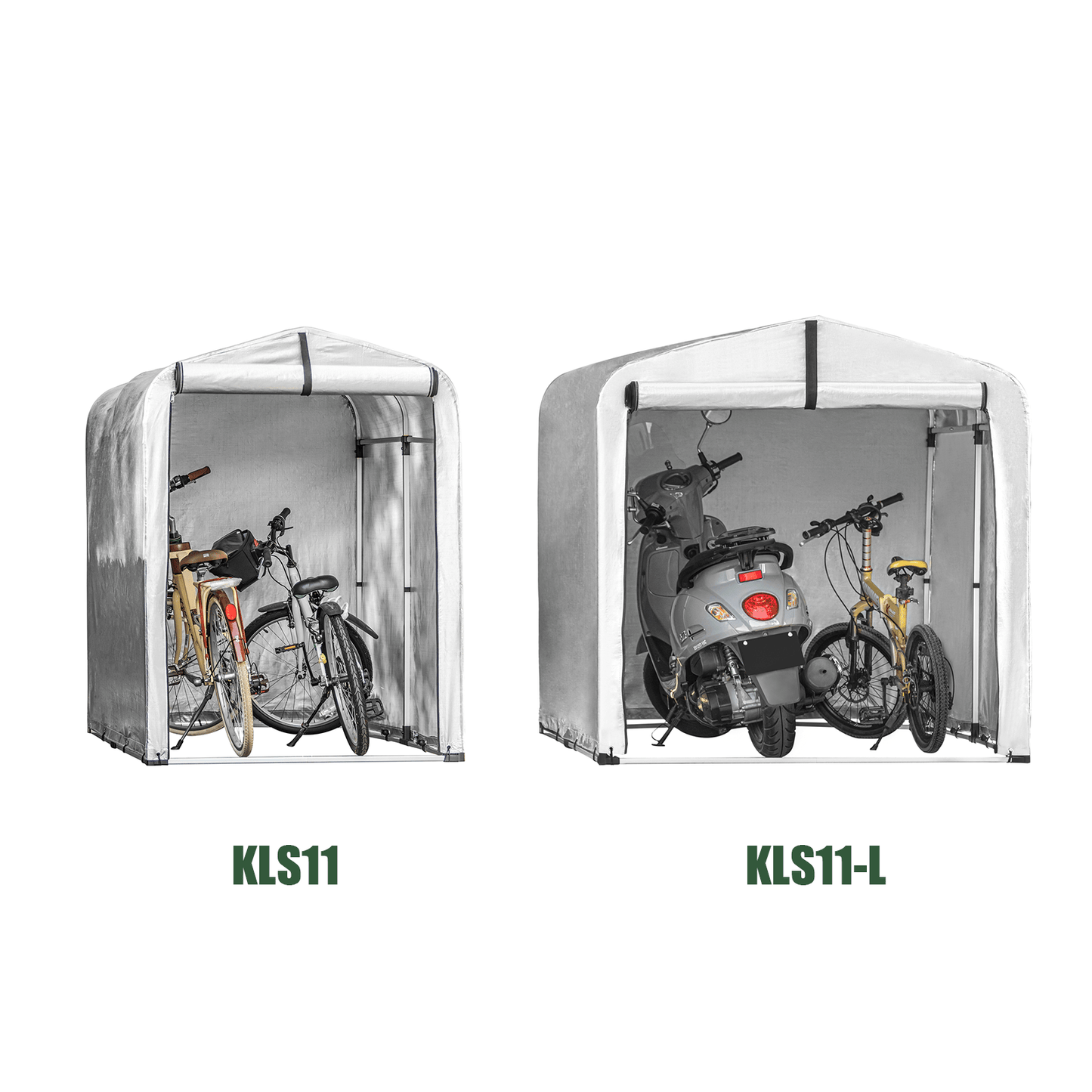 Fietsenstalling – Fietsenberging – Fietsenhok – Fietsopslag – Fietsgarage – Stevig Metaal – Afmetingen 120x176x163 cm