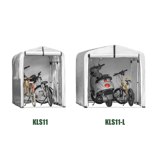 Fietsenstalling – Fietsenberging – Fietsenhok – Fietsopslag – Fietsgarage – Stevig Metaal – Afmetingen 120x176x163 cm