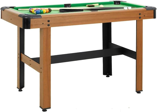 vidaXL Billiard Table 4 Feet Brown Pool Table Playing Table Billiard Tables Pool Tables