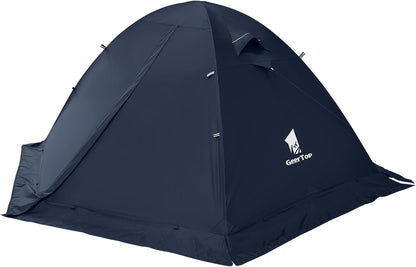 GEERTOP 4 Seizoen 2 Persoon Waterdichte Koepel Backpacken Tent voor Camping Wandelen Reizen Klimmen - Gemakkelijk Opzetten